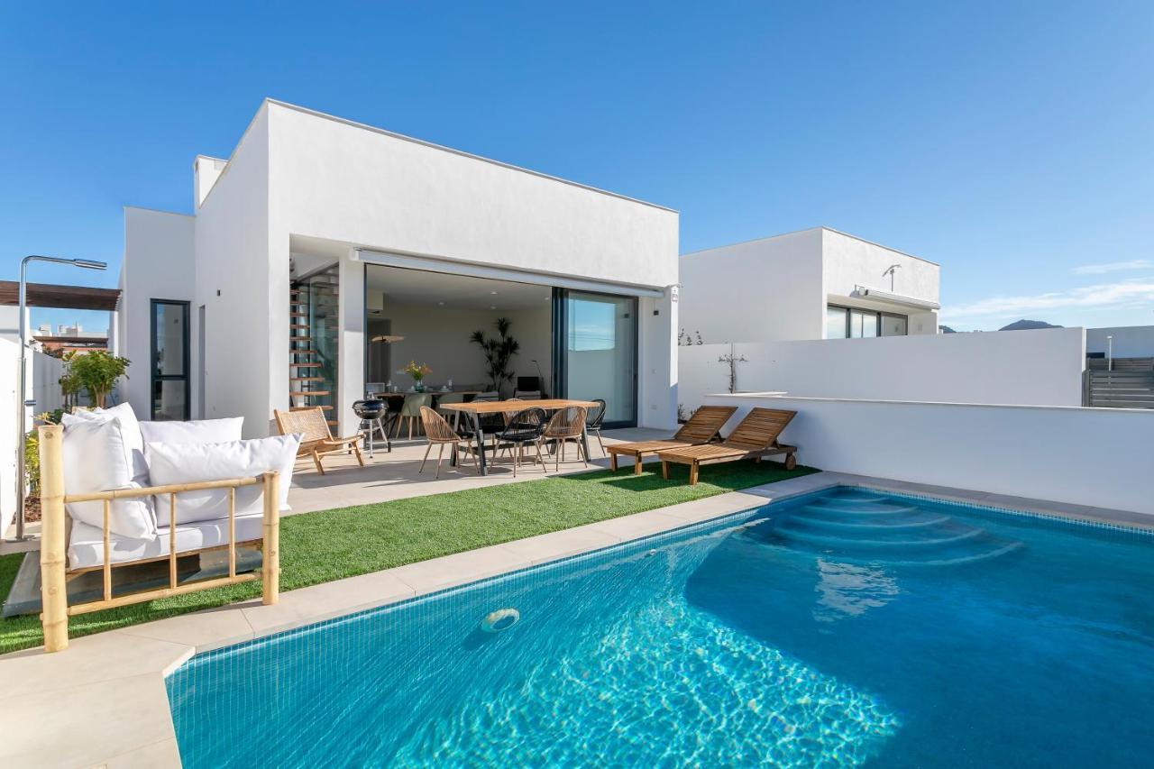 Casa De Cristal - Beautiful Villa With Private Pool, 350M From Beach, Astonishing Views Mar de Cristal Kültér fotó